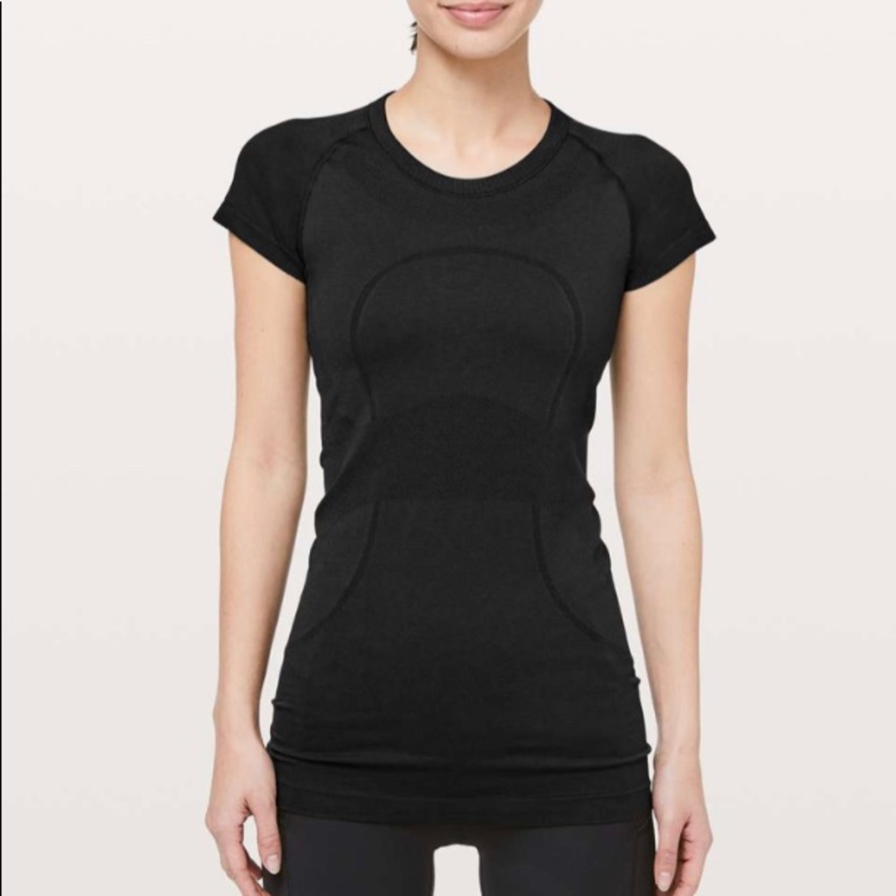 lululemon black swiftly tech short sleeve